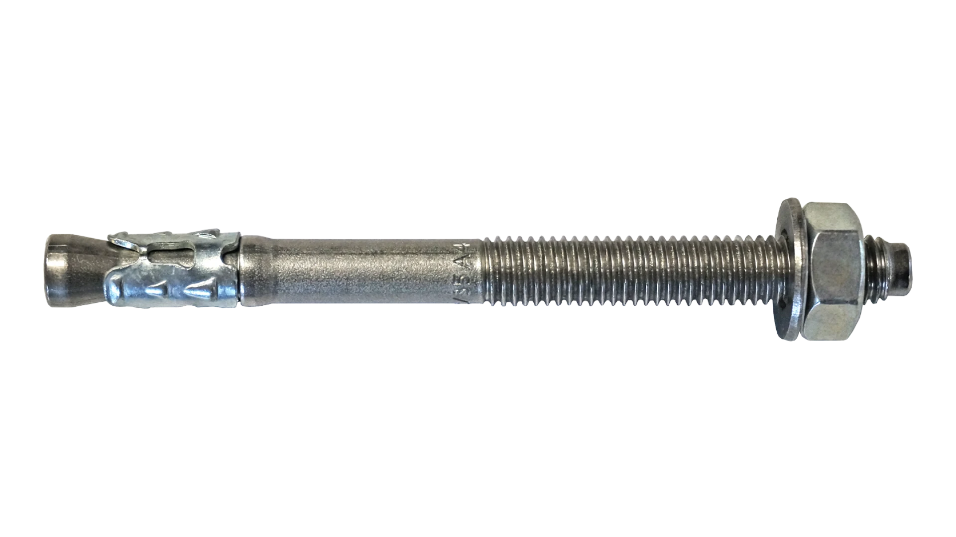 Wall anchor with external thread  steel type m1